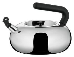 Bulbul Kettle - / 2.5 L - Induction / Alessi 100 Values Collection by Alessi Silver/Metal