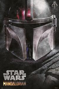 Poster Star Wars: The Mandalorian - Helmet, (61 x 91.5 cm)