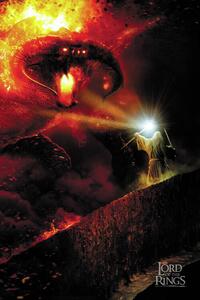 Art Print The Lord of the Rings - Balrog, (26.7 x 40 cm)