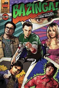 Art Poster The Big Bang Theory - Bazinga, (26.7 x 40 cm)