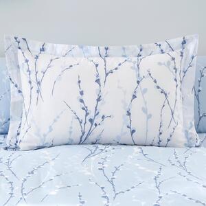 Belle Blue Oxford Pillowcase Blue