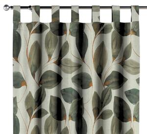 Tab top curtain