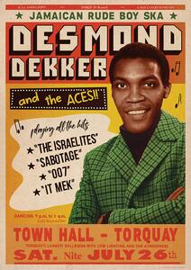 Poster Desmond Dekker, (59.4 x 84.1 cm)