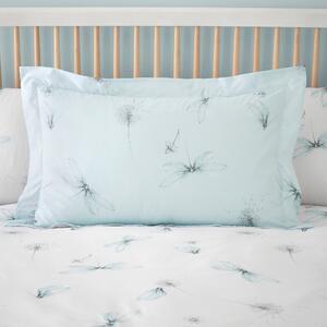 Dragonflies Blue Oxford Pillowcase Blue