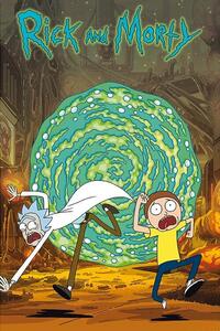 Poster Rick and Morty - Portal, (61 x 91.5 cm)