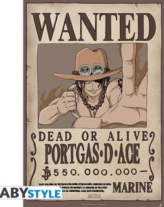 Poster One Piece - Wanted Ace, (61 x 91.5 cm)