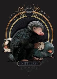 Art Poster Fantastic Beasts - Nifflers, (26.7 x 40 cm)