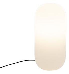 Gople Outdoor Lamp - / free-standing - Ø 31.5 x L 65.7 cm / Plastic by Artemide White