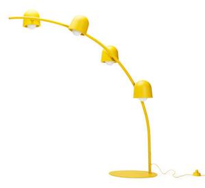 Big Lebow Floor lamp - / H 234 x L 186 cm - 4 adjustable lampshades / Metal by Fatboy Yellow
