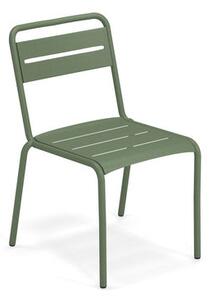 Star Stacking chair - / Aluminium by Emu Green