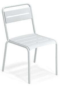Star Stacking chair - / Aluminium by Emu White