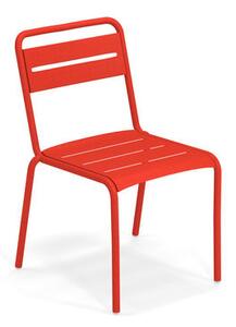 Star Stacking chair - / Aluminium by Emu Red