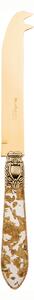 OXFORD GOLD CHEESE TWO-POINTS DEER KNIFE - Gold
