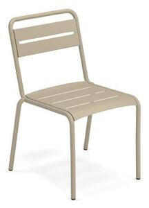Star Stacking chair - / Aluminium by Emu Beige