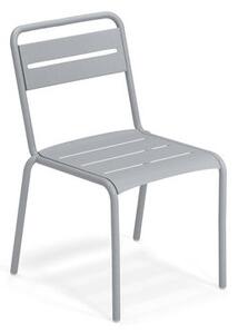 Star Stacking chair - / Aluminium by Emu Grey