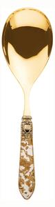 OXFORD GOLD RICE SERVING SPOON - Gold