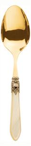 OXFORD GOLD SALAD SERVING SPOON - Gold