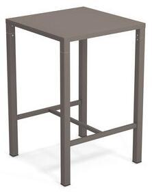 Nova High table - / 70 x 70 cm x H 105 cm - Steel by Emu Beige