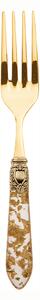 OXFORD GOLD VEGETABLE AND MEAT SERVING FORK - Gold