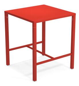 Nova High table - / 90 x 90 cm x H 105 cm - Steel by Emu Red