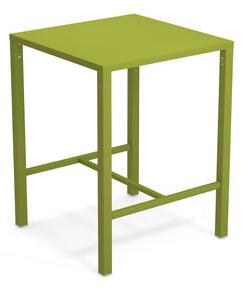 Nova High table - / 80 x 80 cm x H 105 cm - Steel by Emu Green