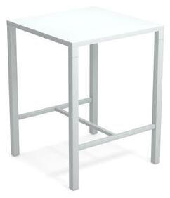 Nova High table - / 80 x 80 cm x H 105 cm - Steel by Emu White