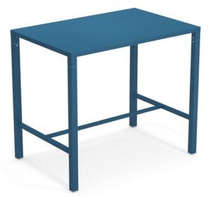 Nova High table - / 120 x 80 cm x H 105 cm - Steel by Emu Blue