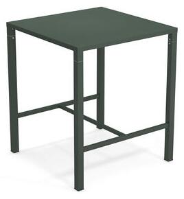 Nova High table - / 90 x 90 cm x H 105 cm - Steel by Emu Green