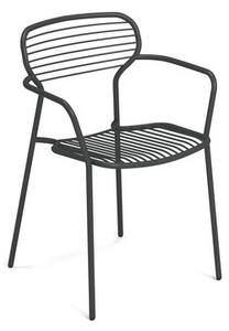 Apero Stackable armchair - / Steel by Emu Metal