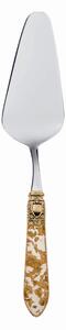 OXFORD ANTIQUE GOLD-PLATED RING CAKE SERVER - Ivory