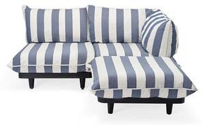 Paletti set Corner sofa - / Right-hand armrest - L 180 cm by Fatboy Blue