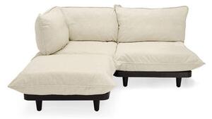Paletti set Corner sofa - / Left-hand armrest - L 180 cm by Fatboy Beige