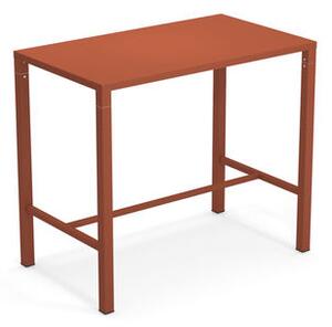 Nova High table - / 120 x 70 cm x H 105 cm - Steel by Emu Red