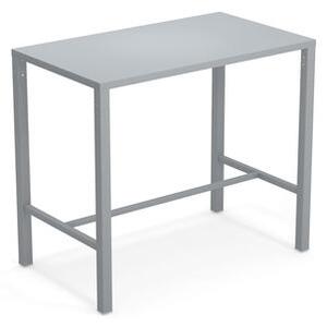 Nova High table - / 120 x 70 cm x H 105 cm - Steel by Emu Grey