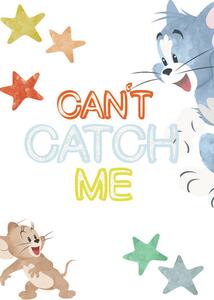 Art Poster Tom and Jerry - Cant catch me, (26.7 x 40 cm)