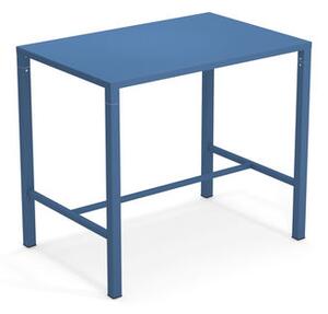 Nova High table - / 120 x 80 cm x H 105 cm - Steel by Emu Blue