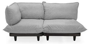 Paletti set Straight sofa - / 2 seats - Left-hand armrest / L 180 cm by Fatboy Grey