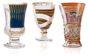 Hybrid - Pannotia Cocktail glass - / Set of 3 - 330 ml by Seletti Multicoloured