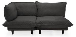 Paletti set Straight sofa - / 2 seats - Left-hand armrest / L 180 cm by Fatboy Grey