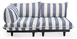 Paletti set Straight sofa - / 2 seats - Left-hand armrest / L 180 cm by Fatboy Blue