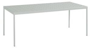Balcony Rectangular table - / 190 x 87 cm - Steel by Hay Green