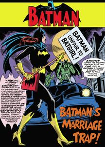Art Poster Batman's marriage, (26.7 x 40 cm)