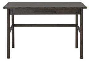 Wells Desk - / Stained oak veneer - Drawer / L 120 x D 65 cm by Bloomingville Natural wood