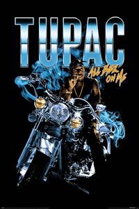 Poster Tupac Shakur - All Eyez Motorcycle, (61 x 91.5 cm)