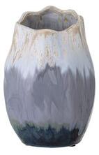 Jace Vase - / Ceramic - Ø 16 x H 24 cm by Bloomingville Blue/Grey