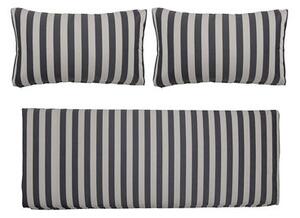 Cushion cover - / For Mundo sofa - Set of 3 covers (without padding) by Bloomingville Black