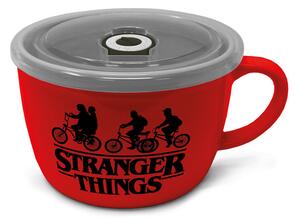 Dishes Stranger Things - Upside Down Logo