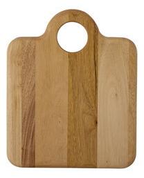 Abbas Chopping board - / Mahogany - 29 x 24 cm by Bloomingville Natural wood