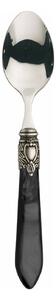 OXFORD OLD SILVER-PLATED RING 6 DESSERT SPOONS - Black
