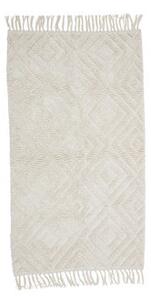 Lenea Rug - / 150 x 90 cm - Cotton by Bloomingville White/Beige